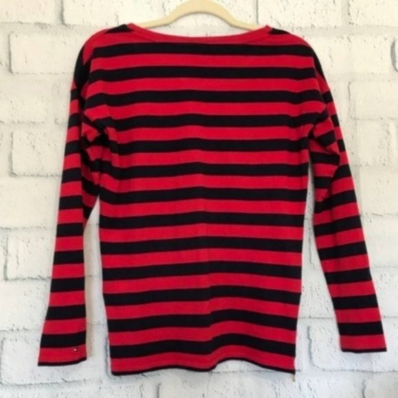 Tommy Hilfiger Size XS Striped Sweater Blouse - Picture 5 of 8